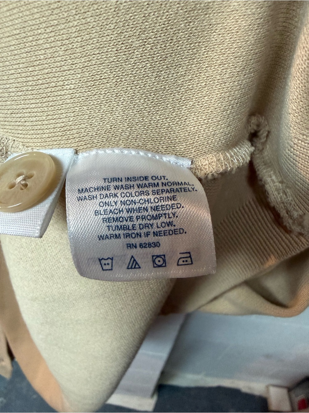 Lands' End Women's Beige Knit Blazer - Picture 5 of 6
